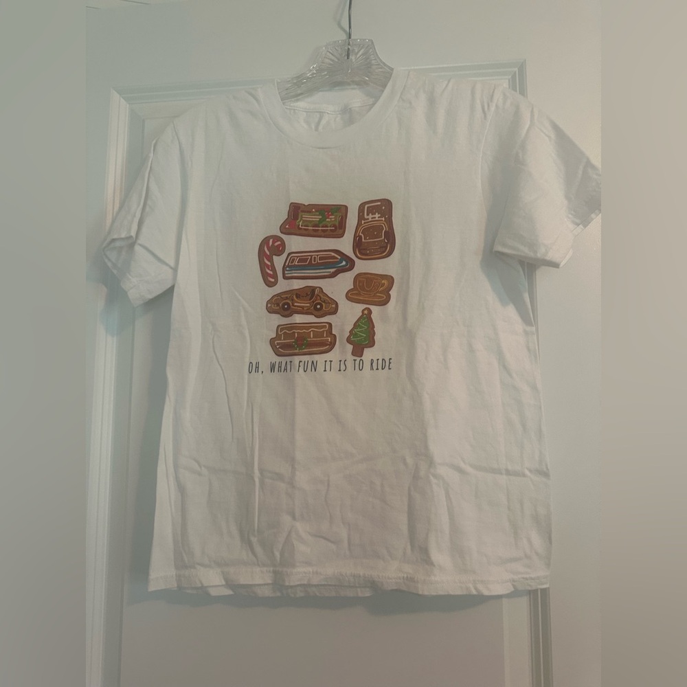 Kids White Holiday Graphic T-Shirt